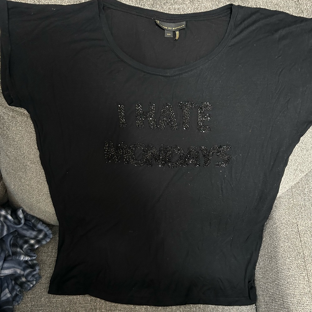 Black Graphic Women's Top